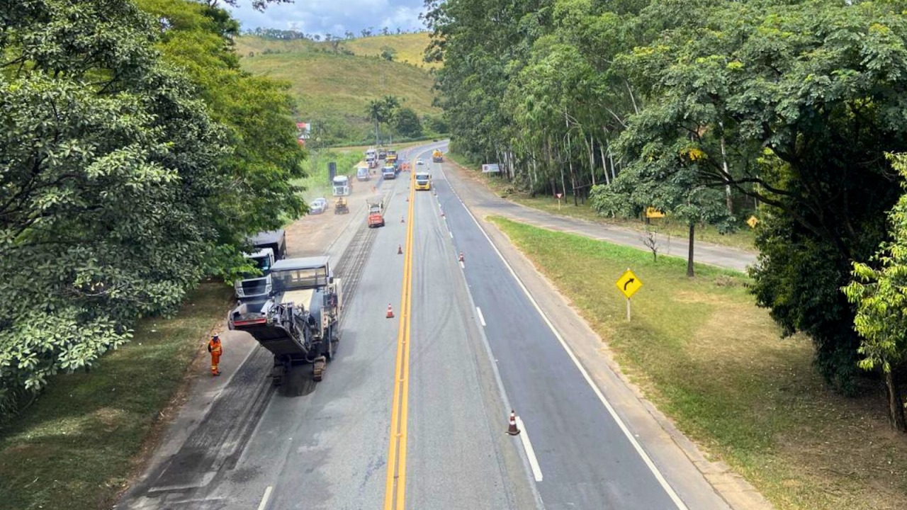 EPR Via Mineira programa obras na BR-040 em Santos Dumont e região